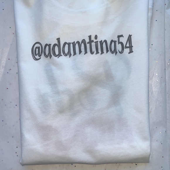 RETIRED POSH ADDICT BOSS POSHMARK TSHIRT WOMENS OR UNISEX more sizes upon req - Picture 4 of 4